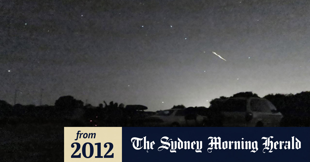 Video California meteor shower puts on a show